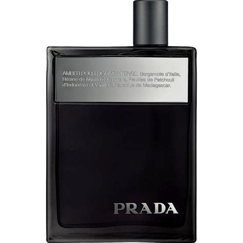 amber prada pour homme intense|prada amber pour homme fragrantica.